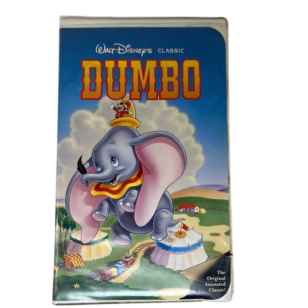 Walt Disney's Dumbo VHS - Classical Animated Family Film